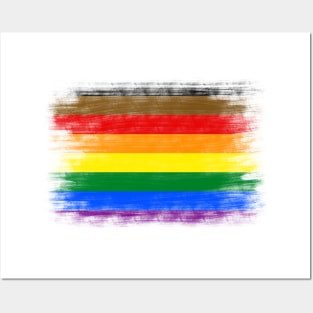 Rainbow Pride Flag Posters and Art